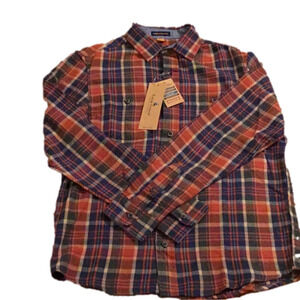 Tailor Vintage soft flannel shirt for men. Size small. Stretch, fast dry. 🔥NEW